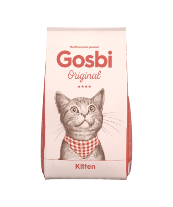 AaaC - Don de croquettes Chaton KITTEN CAT -  3Kg - Gosbi