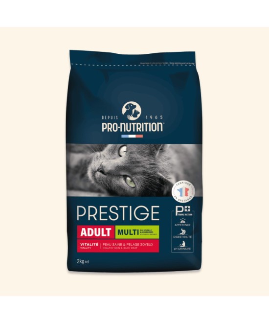 AaaC - Don de croquettes Chat PRESTIGE CHAT MULTI -  2Kg - Pro Nutrition