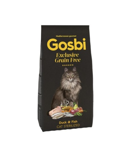 Meta-GOSBI EXCLUSIVE GRAIN FREE - Duck & fish cat sterilized
