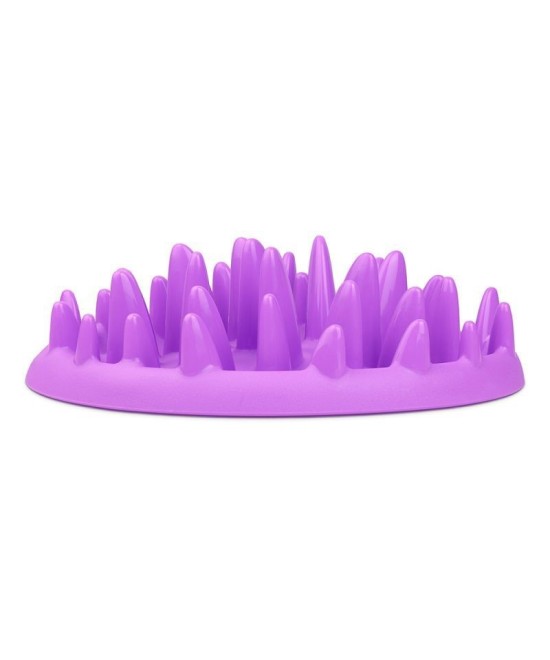 Meta-GAMELLE ANTI-GLOUTON CHAT 27x23xH8CM