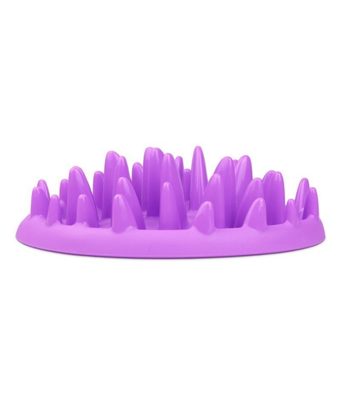 Meta-GAMELLE ANTI-GLOUTON CHAT 27x23xH8CM