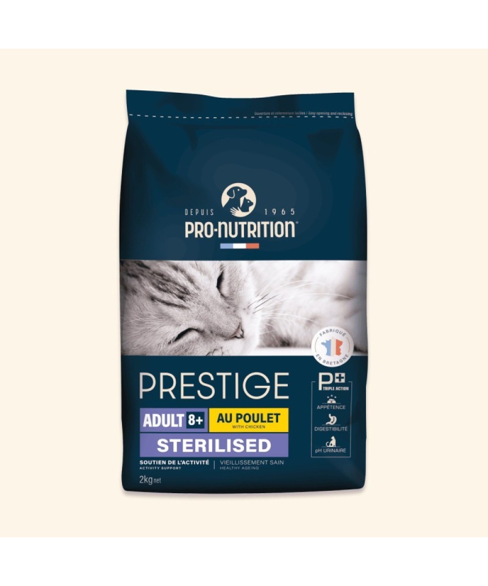 Meta-PRESTIGE CHAT 8+ STERELISE 2 KG