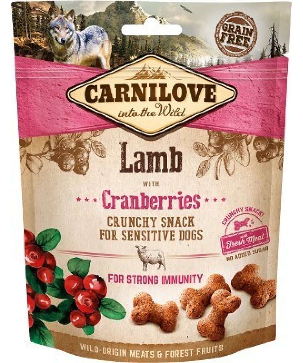 Meta-SNACK CARNILOVE LAMB CRAMBERRIES 200 G