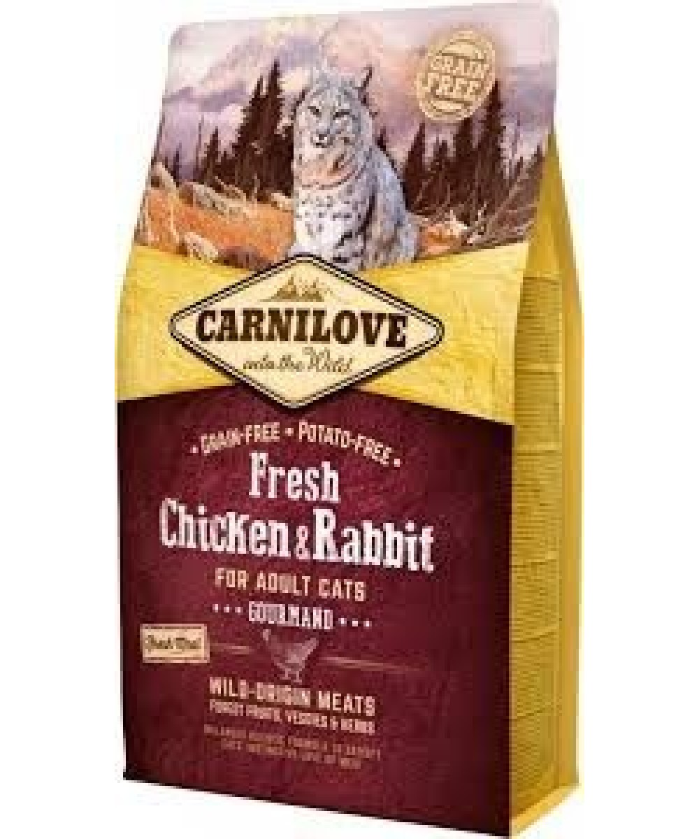 Meta-CARNILOVE FRESH CHICKEN RABBIT 2KG