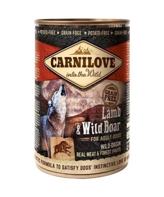Meta-CARNILOVE BOITE LAMB & WILD BOAR 400 G