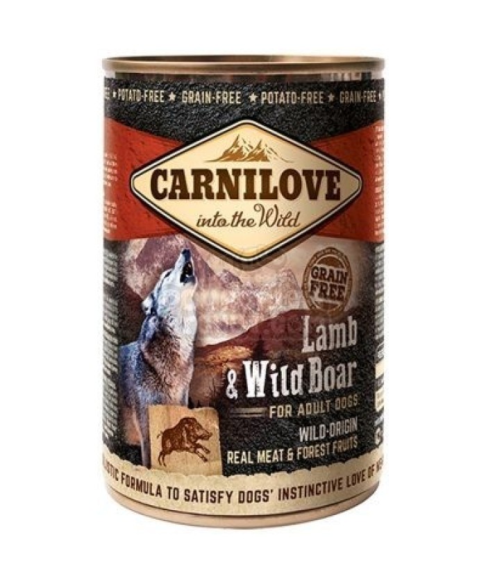Meta-CARNILOVE BOITE LAMB & WILD BOAR 400 G