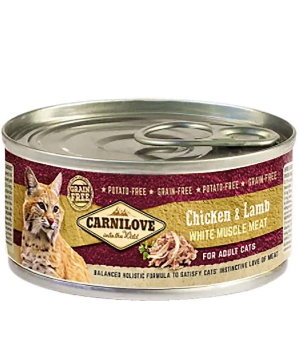 Meta-CARNILOVE BOITE CHICKEN LAMB 100 G