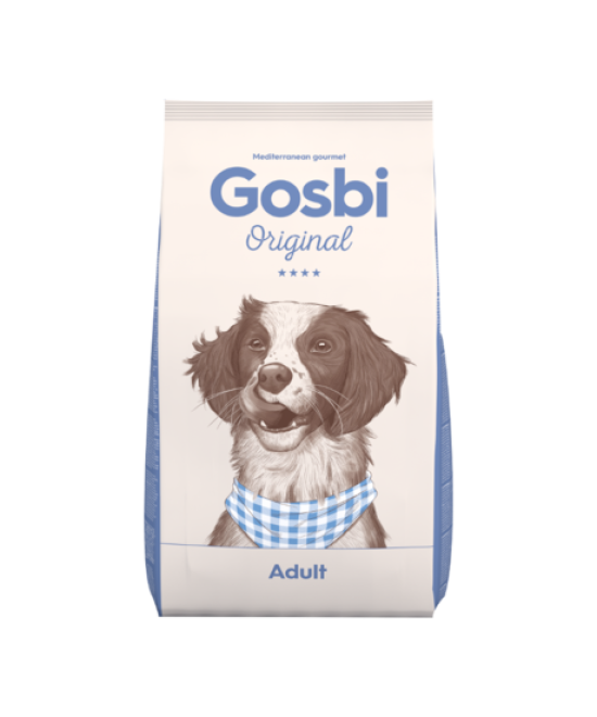 Résistance Animale - Don de croquettes Chien - GOSBI ORIGINAL - Dog adult - 3Kg