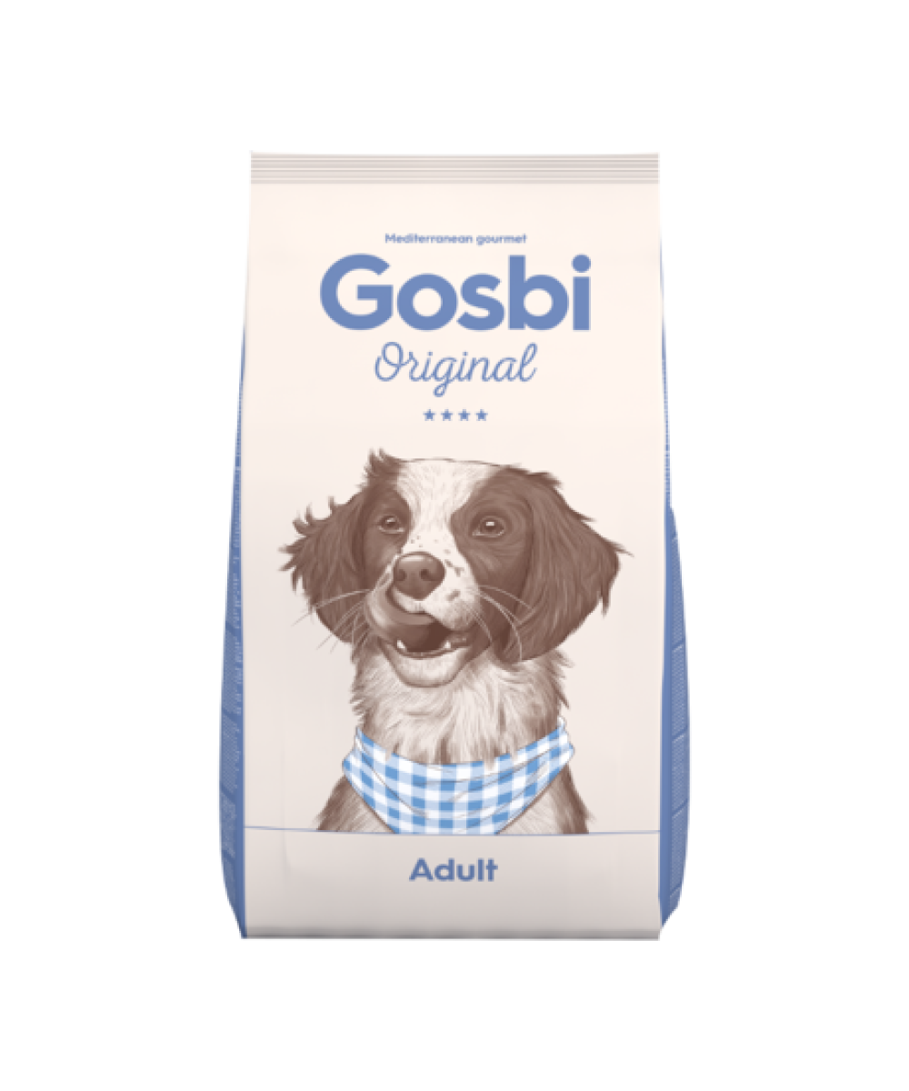 AaaC - Don de croquettes Chien - GOSBI ORIGINAL - Dog adult - 12Kg