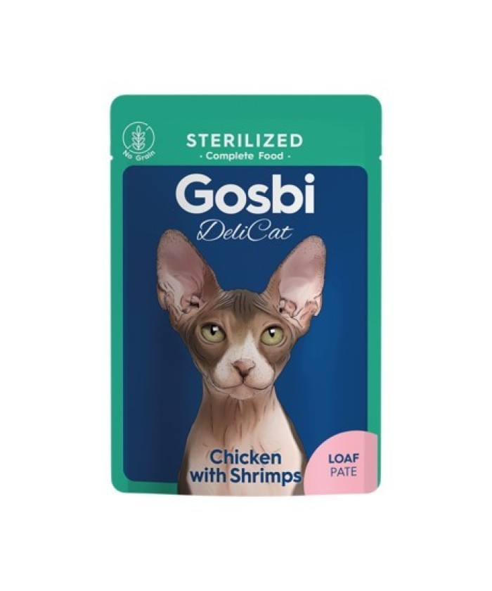 Meta-DELICAT STE CHICKEN WITH SHRIMPS LOAF 70G