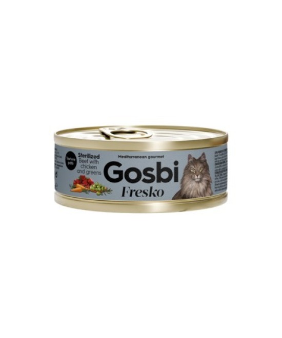 Meta-FRESKO STE  BEEF CHICKEN & GREENS 70G
