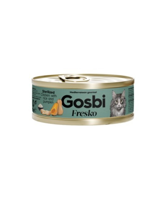 Meta-FRESKO CHICKEN WITH RICE AND PUMPKIN STE 70G