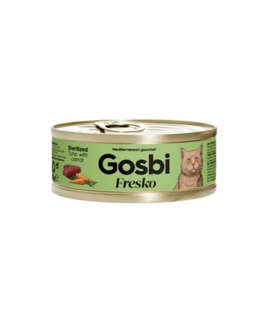 Meta-FRESKO CAT TUNA WITH CARROT STE 70G