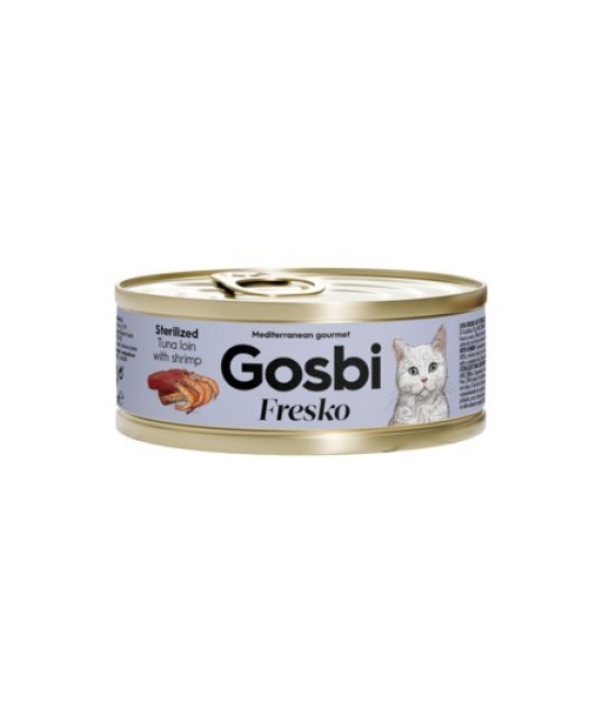 Meta-FRESKO STE TUNA FILLET WITH SHRIMPS 70GC