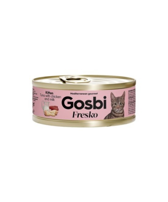 Meta-FRESKO TUNA WITH CHICKEN & MILK KITTEN 70G