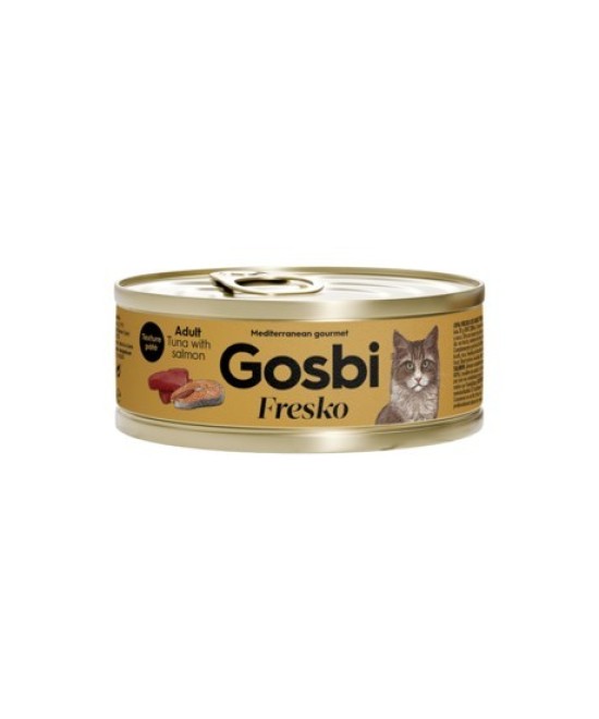 Meta-FRESKO TUNA WITH SALMON IN PATE 70G