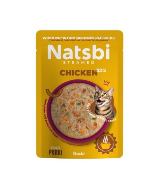 Meta-NATSBI CAT STEAMED CHICKEN 80G