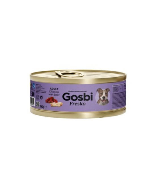 Meta-FRESKO DOG CHICKEN WITH BEEF 150G