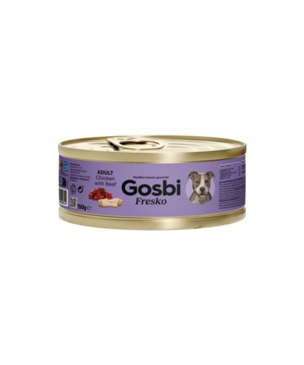 Meta-FRESKO DOG CHICKEN WITH BEEF 150G