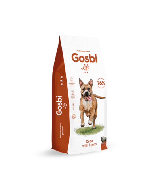 AaaC - Don de croquettes Chien - GOSBI LIFE CROC LAMB - 12Kg