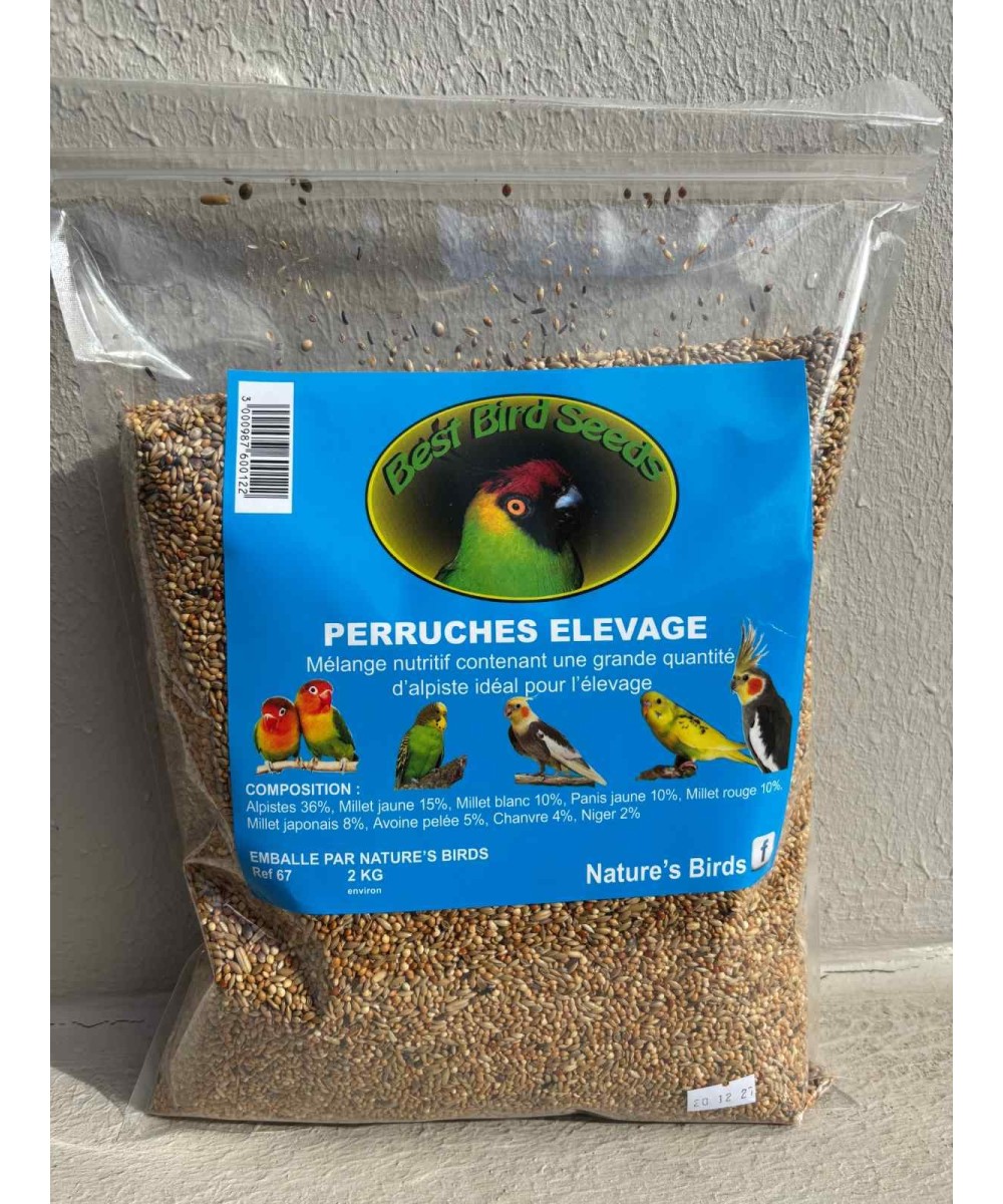 Meta-PERRUCHES ELEVAGE 2 KG