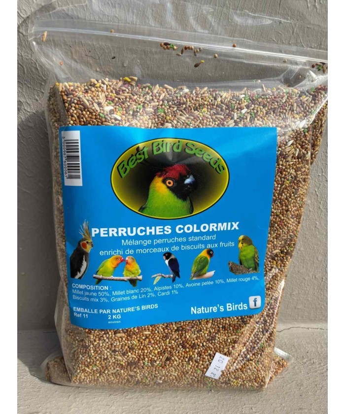 Meta-PERRUCHES COLORMIX 2 KG