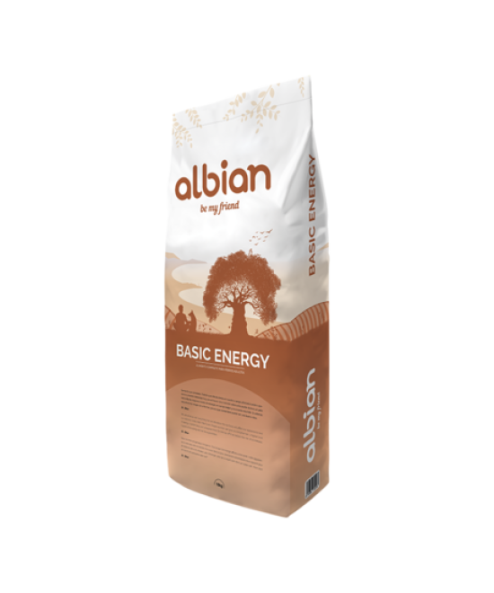 SPANC - Don de croquettes Chien - ALBIAN BASIC ENERGY - 18 Kg