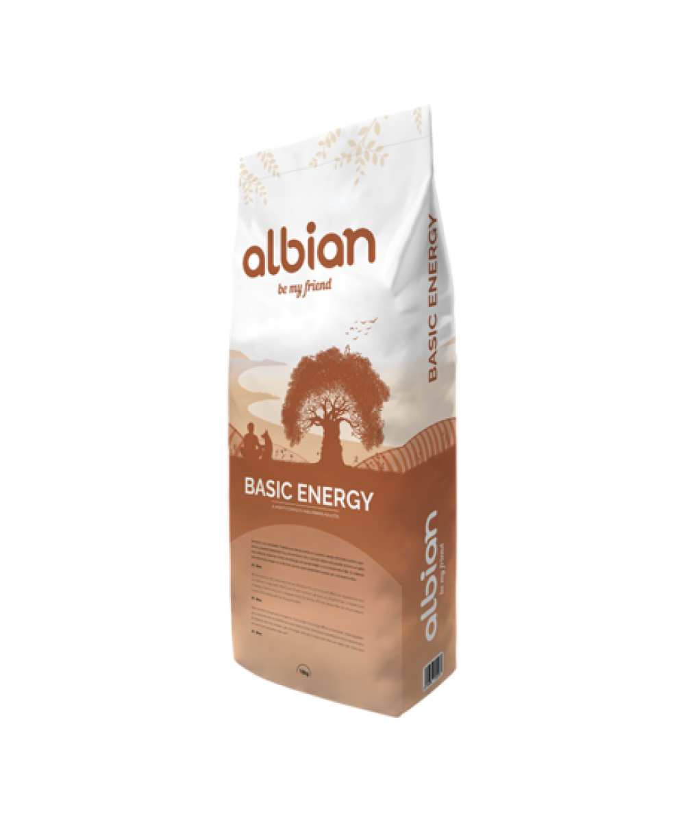 SPANC - Don de croquettes Chien - ALBIAN BASIC ENERGY - 18 Kg