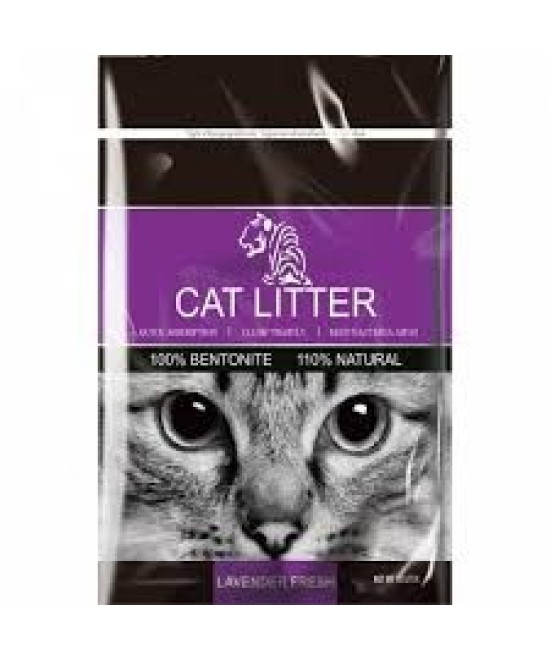 LITIERE BENTONITE LAVENDER 10 L